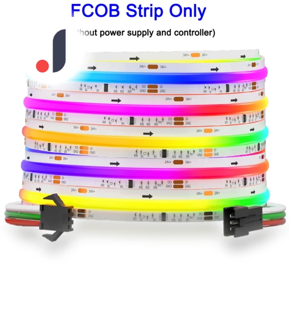 Smart Bluetooth SPI FCOB RGB LED Strip Kit — LED Strips, AE Selection