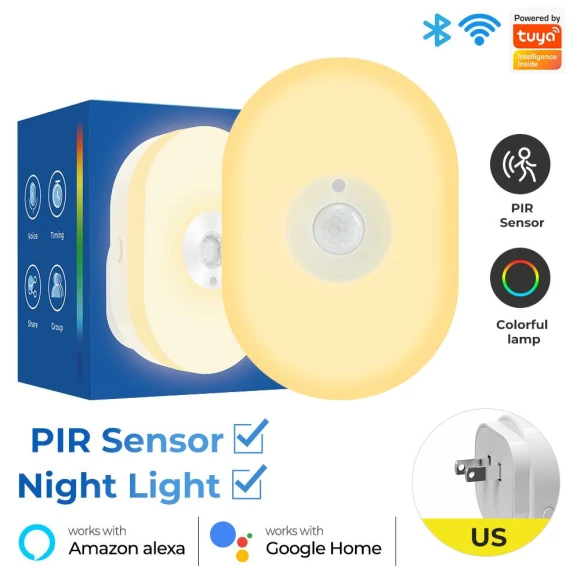 Smart Motion Sensor Wi-Fi Night Light — Night Lights, Lntelligent Living Hall