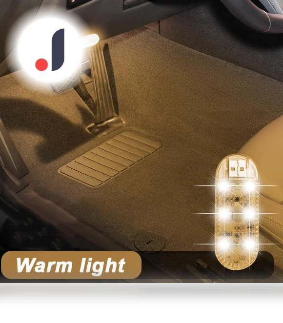 USB Touch Sensor LED Car Interior Light — Light Kit, Timeless Home