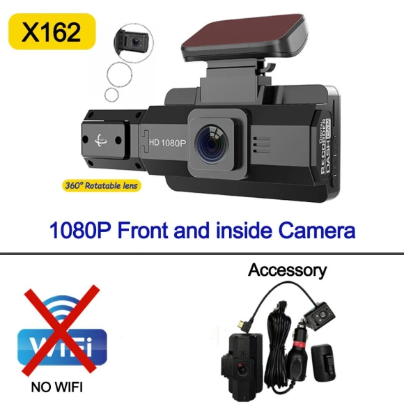 1080P Dual Camera Car DVR — Dashboard Cameras, Auto Accessories Home