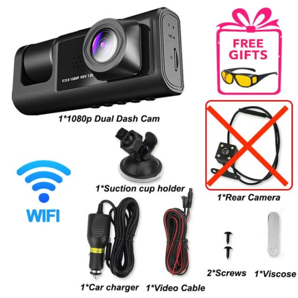 3-channel car DVR — Dashboard Cameras, Auto Accessories Home