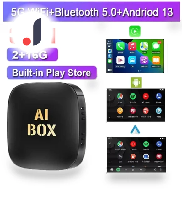 3 in 1 Wired and Wireless CarPlay Adapter for Cars — Stereo Receivers, 888 Auto Parts Town