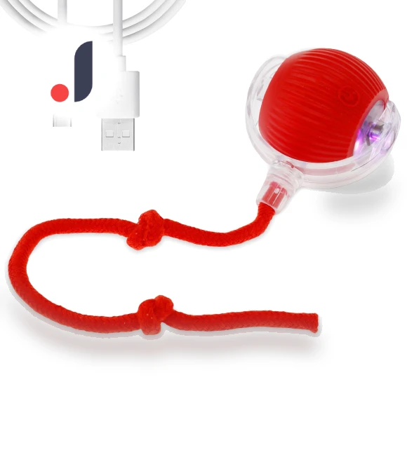 Automatic Rolling Pet Toy with USB Recharge — Cat Playthings, World Auto Parts