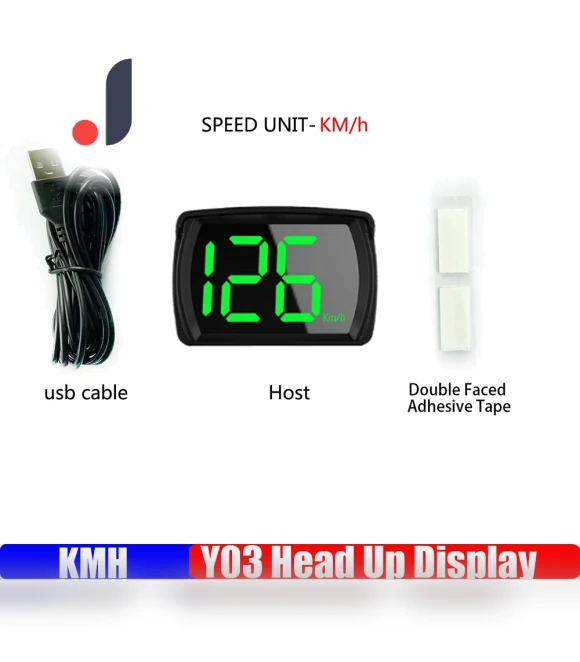 GPS Speedometer HUD Display — Dashboard Installation Kits, Auto Launcher