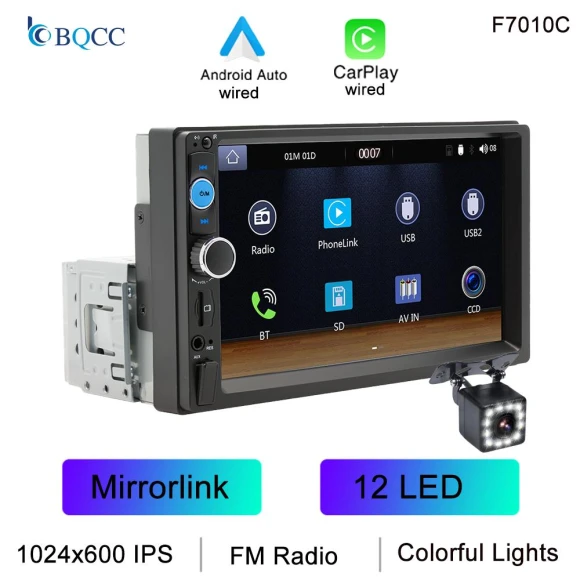 HD IPS Touchscreen Car Stereo System — Stereo Receivers, Auto Launcher