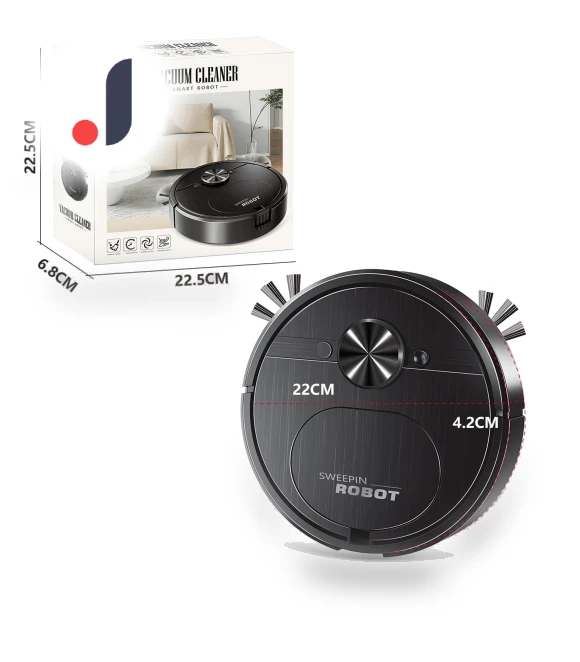 Smart Sweeping Robot 3-in-1 Vacuum — Smart Cleaning Robots, Auto Launcher