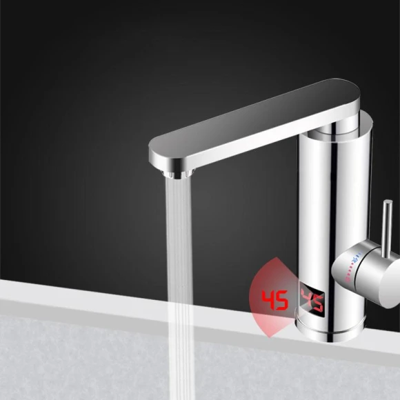 Touch Faucet with Electric Shower — Instant Hot Water Solutions, DC-HOME-4