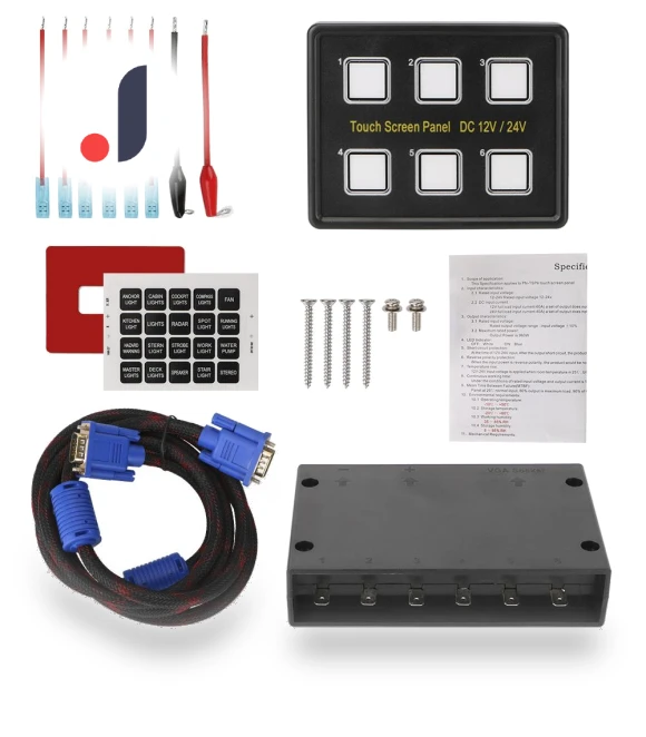 Touch Screen Switch Panel — Panel Dimmer, JOHO - CarGear