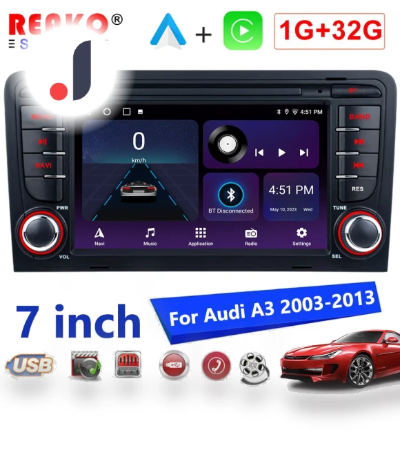 7-inch Android Car Stereo — Stereo Receivers, Reakosound