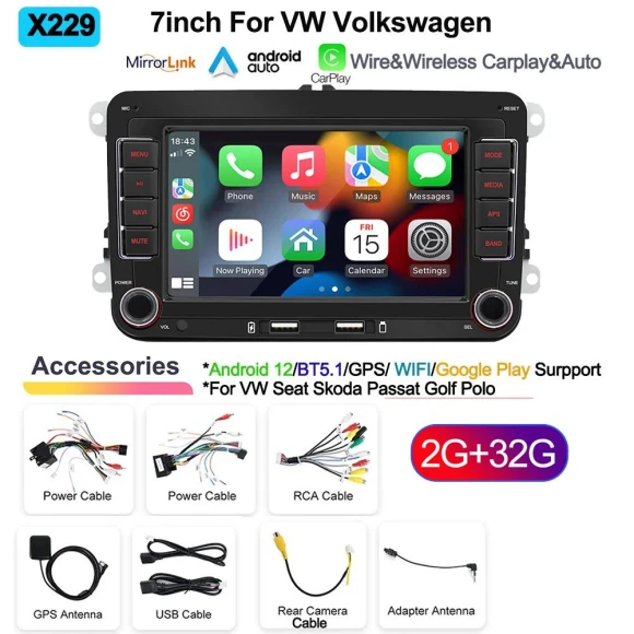 Android 12 Car Radio — Stereo Receivers, Auto Accessories Home