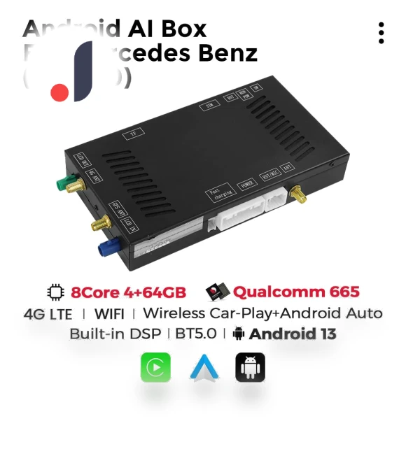 Android Ai Box for Mercedes Benz — Navigation & GPS Accessories, Auto Launcher