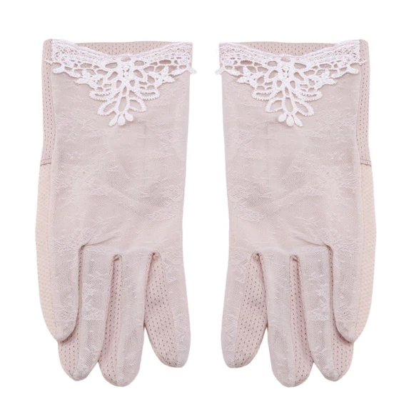 Fashionable Summer Cotton Gloves with Print — Gloves, Co fashion