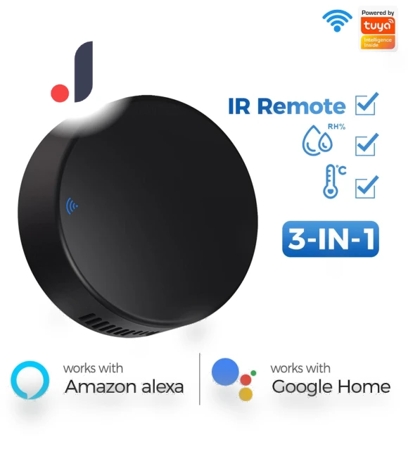 Smart WiFi IR Remote Control with Temperature and Humidity Sensor — Home Climate Control, Super Dream Home
