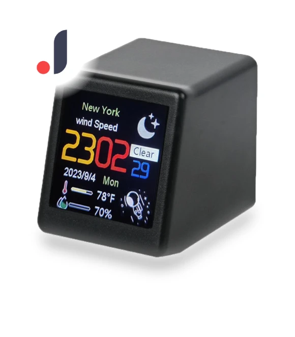 Smart WIFI Weather Station Clock — Alarms & Clocks, JOHO - CarGear
