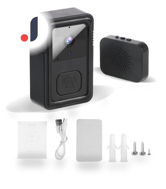 Wireless Doorbell Camera — Smart Home Security, DC-HOME