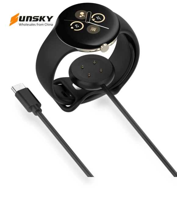 USB-C Magnetic Charging Cable for Google Pixel Watch 3 — Smartwatch Charging Solutions, Google