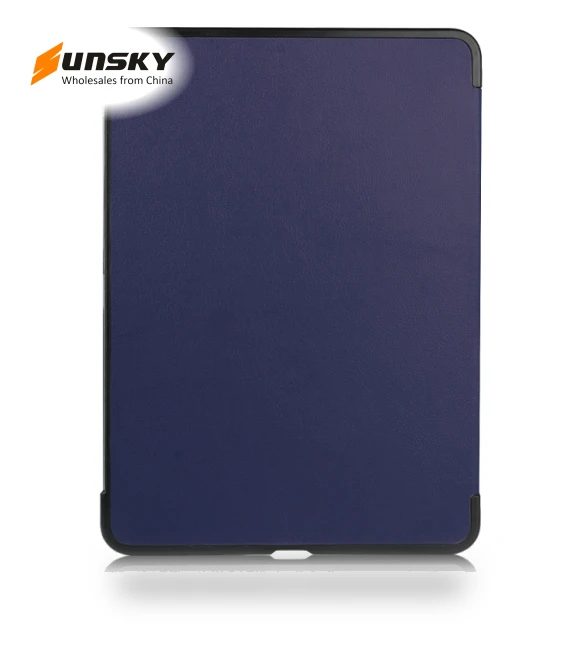3-Fold Holder Smart Leather Tablet Case for iPad Air 13 2024 — Protective Cases, Custer