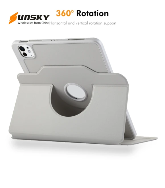 360 Rotation TPU Leather Smart Tablet Case for iPad Pro 11 — Keyboard Cases, ENKAY