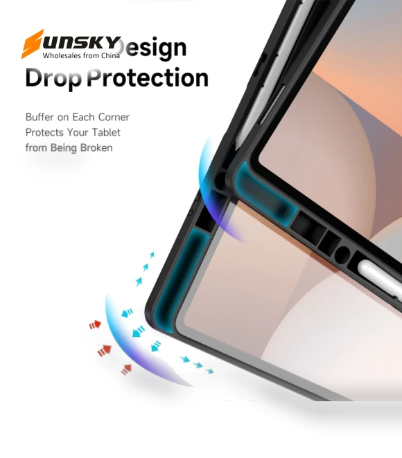 Magi Series Smart Leather Tablet Case for Samsung Galaxy Tab S10 Ultra — Cases, DUX DUCIS