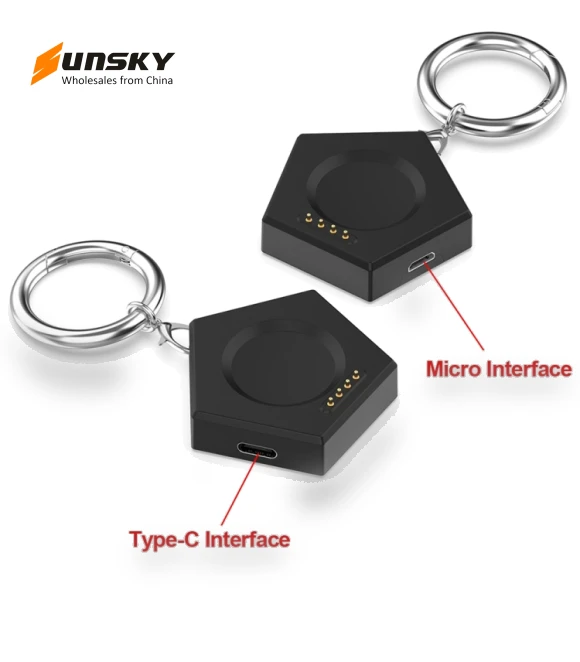 Portable Smart Watch Charger for OPPO Watch X and OnePlus Watch 2 — Smartwatch Charging Solutions
