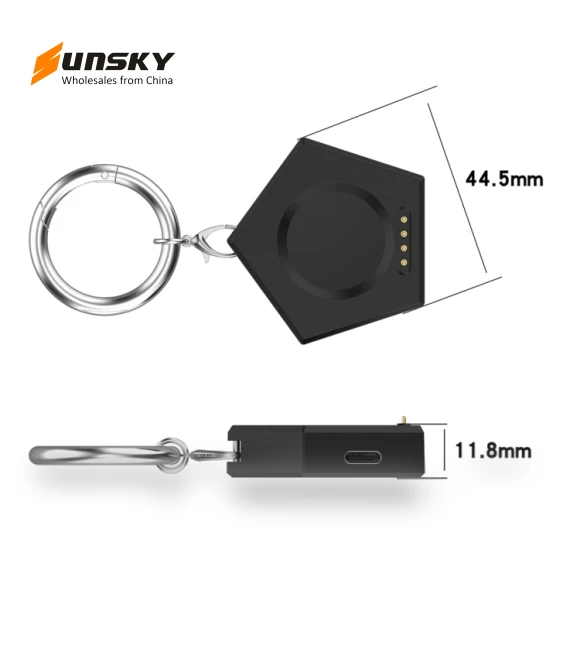 Portable Smart Watch Charger for OPPO Watch X and OnePlus Watch 2 — Smartwatch Charging Solutions