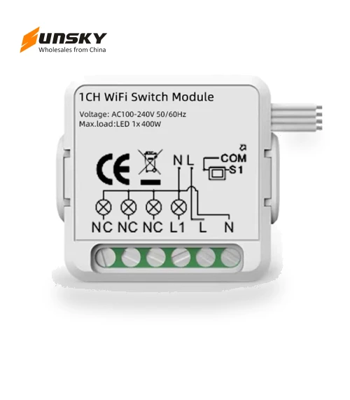 Smart Switch Module for Alexa, Google Home, Tuya Smart Life — Smart Home Hubs & Controllers, Tuya
