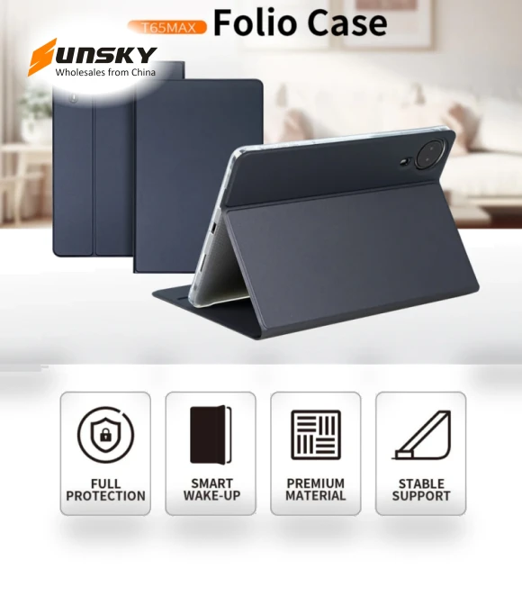 Anti-slip Texture Smart Tablet Leather Folio Case — Keyboard Cases, Teclast