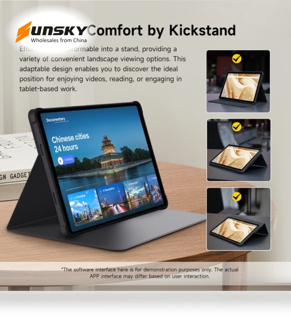 PU Leather Case for Tablet with Smart Wake/Sleep — Cases, Ulefone