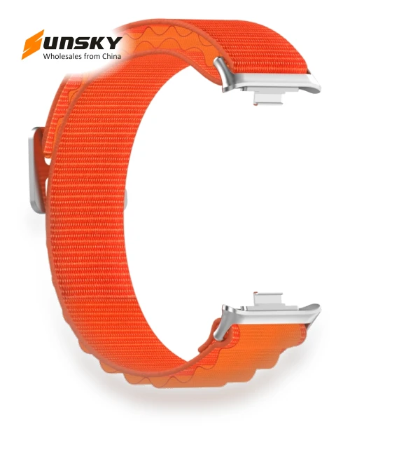 Loop Nylon Watch Band for Xiaomi Smart Band 9 Pro / 8 Pro — Fitness Bands, Xiaomi