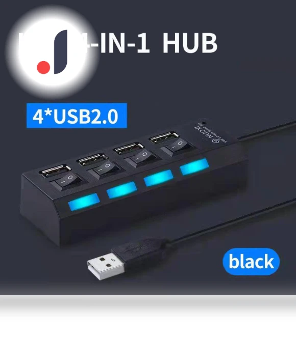 High-Speed USB 3.0 4-Port Hub — USB Hubs, AI Supermarket