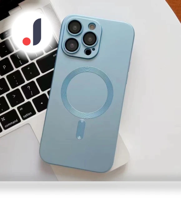 Magnetic Wireless Charger and Soft Case — Phone Accessories, AI Supermarket