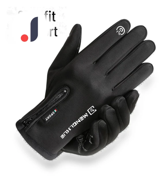 Men's Autumn-Winter Waterproof Touchscreen Cycling Gloves — Gloves & Mittens, Warm Land