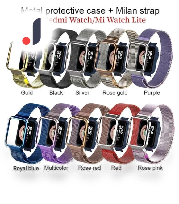 Metal Watch Strap with Case — Smartwatch Accessories, TVG