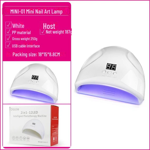 Mini LED Smart Nail Lamp — Curing Lamps, AI Supermarket