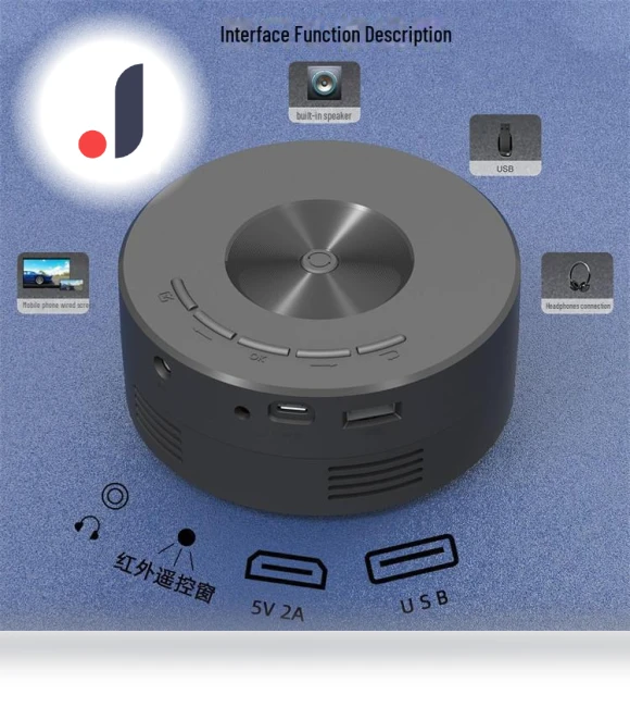 Portable Mini Projector HD — Home Theater Projectors, Smarter than future