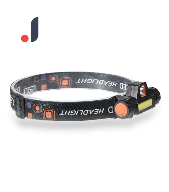 Rechargeable Headlamp with Dual Lamps — Flashlights, AI Supermarket