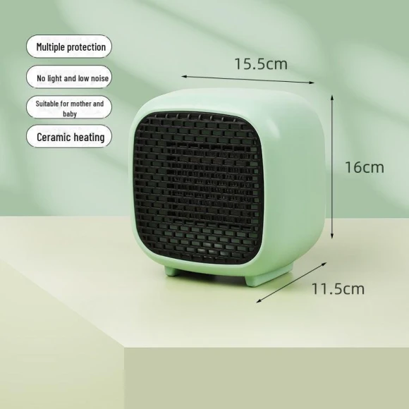 Silent Desktop Mini Electric Solar Heater — Portable Heating Solutions, Perfect choice for your home
