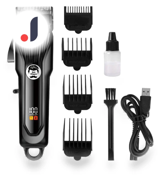 Smart Wireless Hair Clipper with Digital Display — Clippers & Accessories, All 4 Hair Care