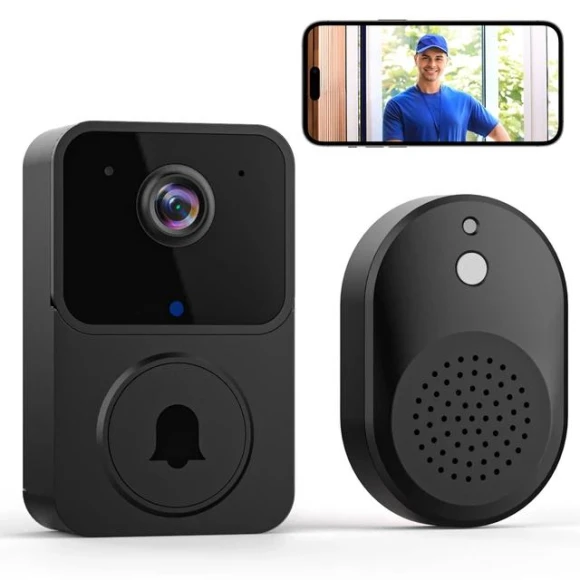 Wireless HD Security Camera Video Doorbell — Smart Home Security, coaao