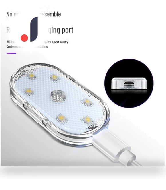 Wireless Sensor LED Car Interior Light — Light Kit, TopSky
