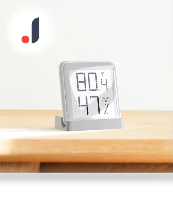 Digital Temperature and Humidity Meter — Home Climate Control, DC-HOME Textile