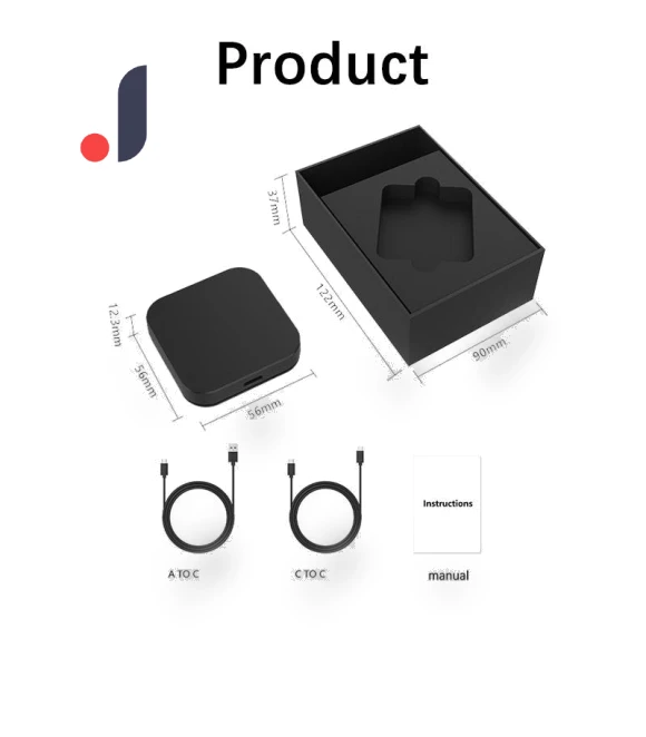 Mini Wireless CarPlay Dongle 2in1 AI Box — Phone Accessories, Auto Launcher