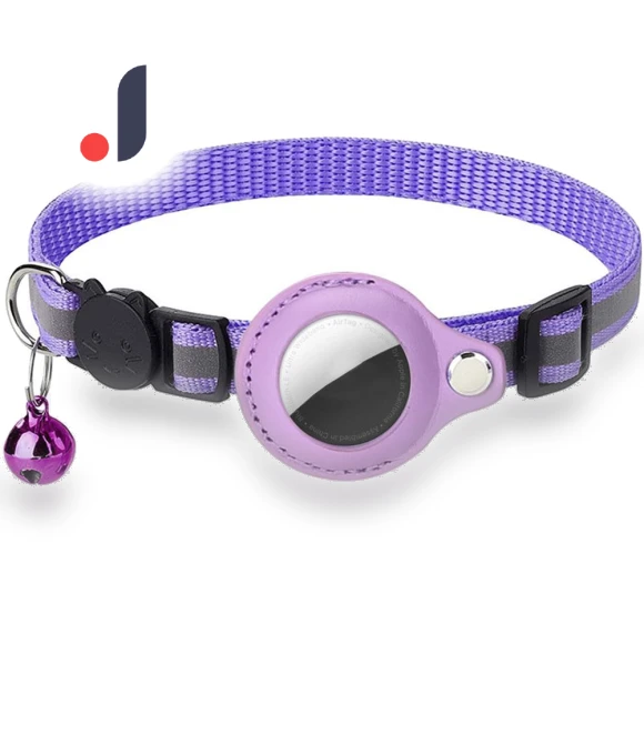 Pet Collar with GPS Tracker Holder — Trackers, Chic Home