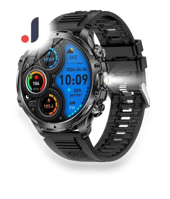 Smart Watch with Flashlight — Smartwatches, ESTG