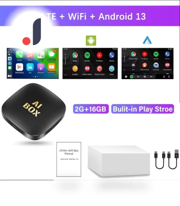 Android 13 Ai Box Carplay Android Auto Adapter — Car Accessories & Gadgets, Rustic Elegance House