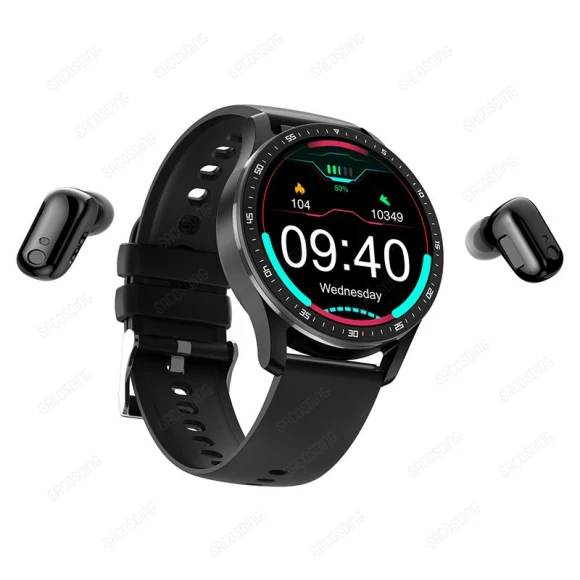 Bluetooth Headset and Smartwatch 2-in-1 — Wearable Accessories, Tiktop2
