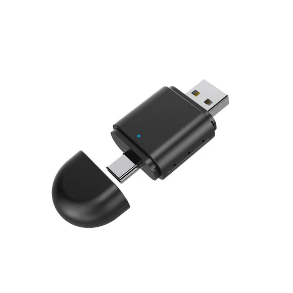 Carplay 2-in-1 Adapter with Dual USB and Type-C Ports — Phone Accessories, Rustic Elegance House
