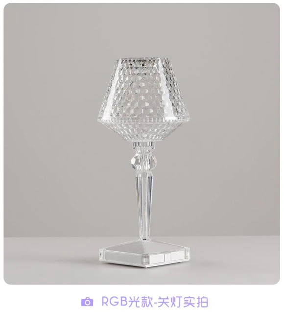 Crystal Table Lamp — Desk & Table Lighting, happy10