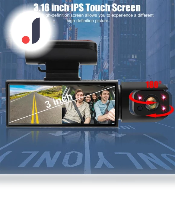 Dual Lens Dash Cam — Dashboard Cameras, Timeless Home