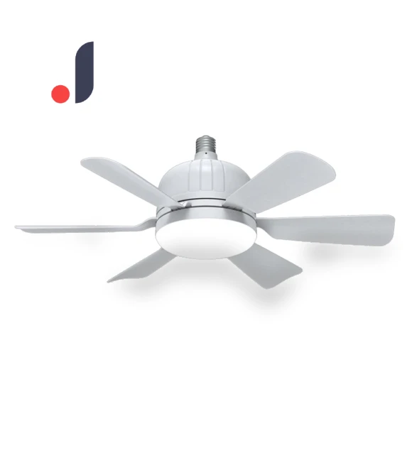 LED Ceiling Fan with E27 Socket — Ceiling Fan Lighting Solutions, Chic Interiors